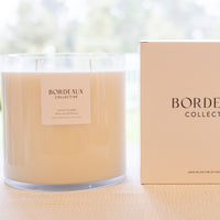 LOTUS FLOWER - Lotus, Vanilla & Patchouli Large Deluxe Candle