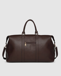 Boston Weekender Travel Bag - Chocolate
