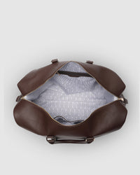 Boston Weekender Travel Bag - Chocolate