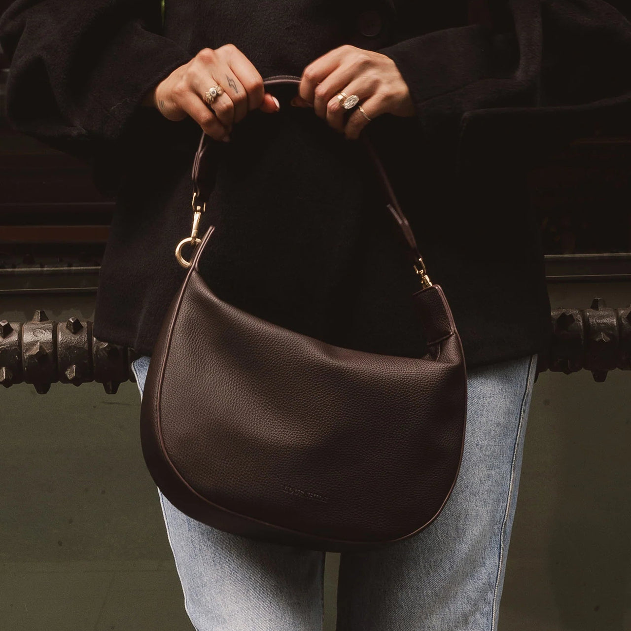 Georgina Shoulder Bag - Chocolate
