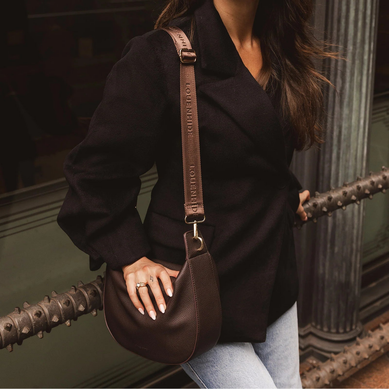 Georgina Shoulder Bag - Chocolate