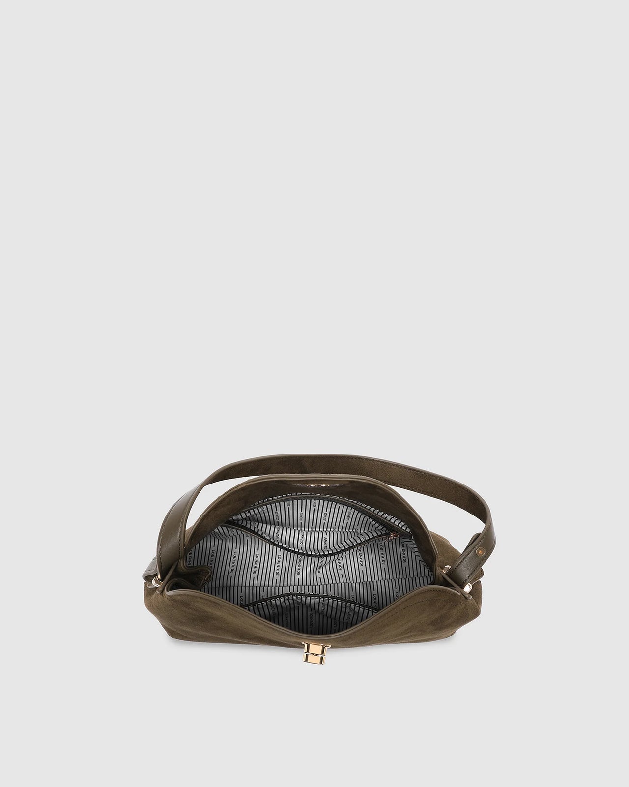 Nicole Suedette Handbag - Olive