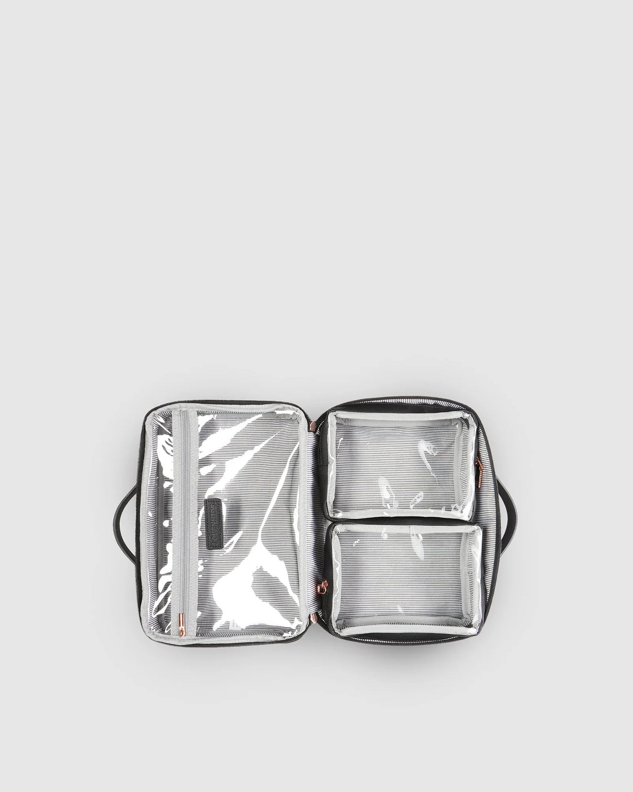 Georgie Cosmetic Case - Black