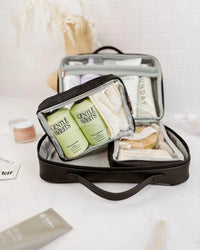 Georgie Cosmetic Case - Black