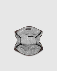 Vanessa Cosmetic Bag - Chocolate