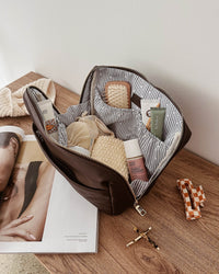 Vanessa Cosmetic Bag - Chocolate