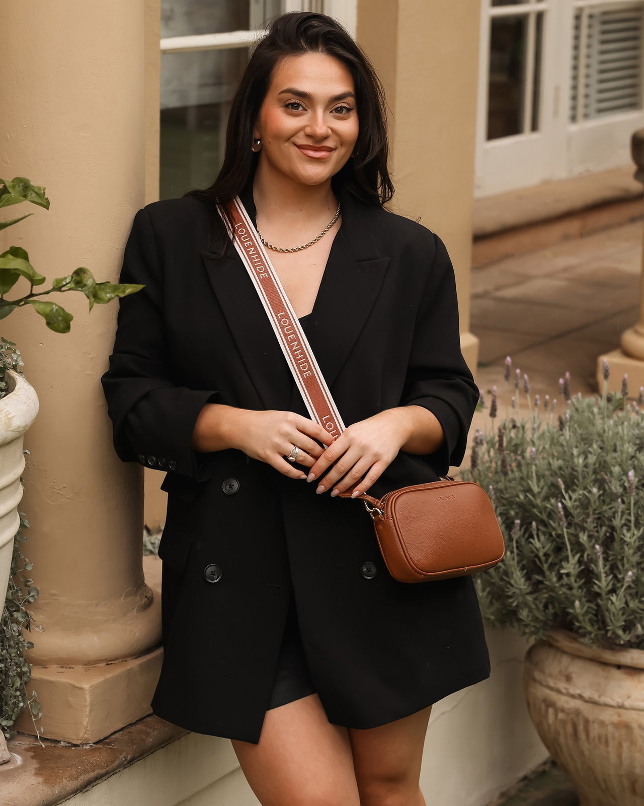 Bianca Cross Body Bag - Tan