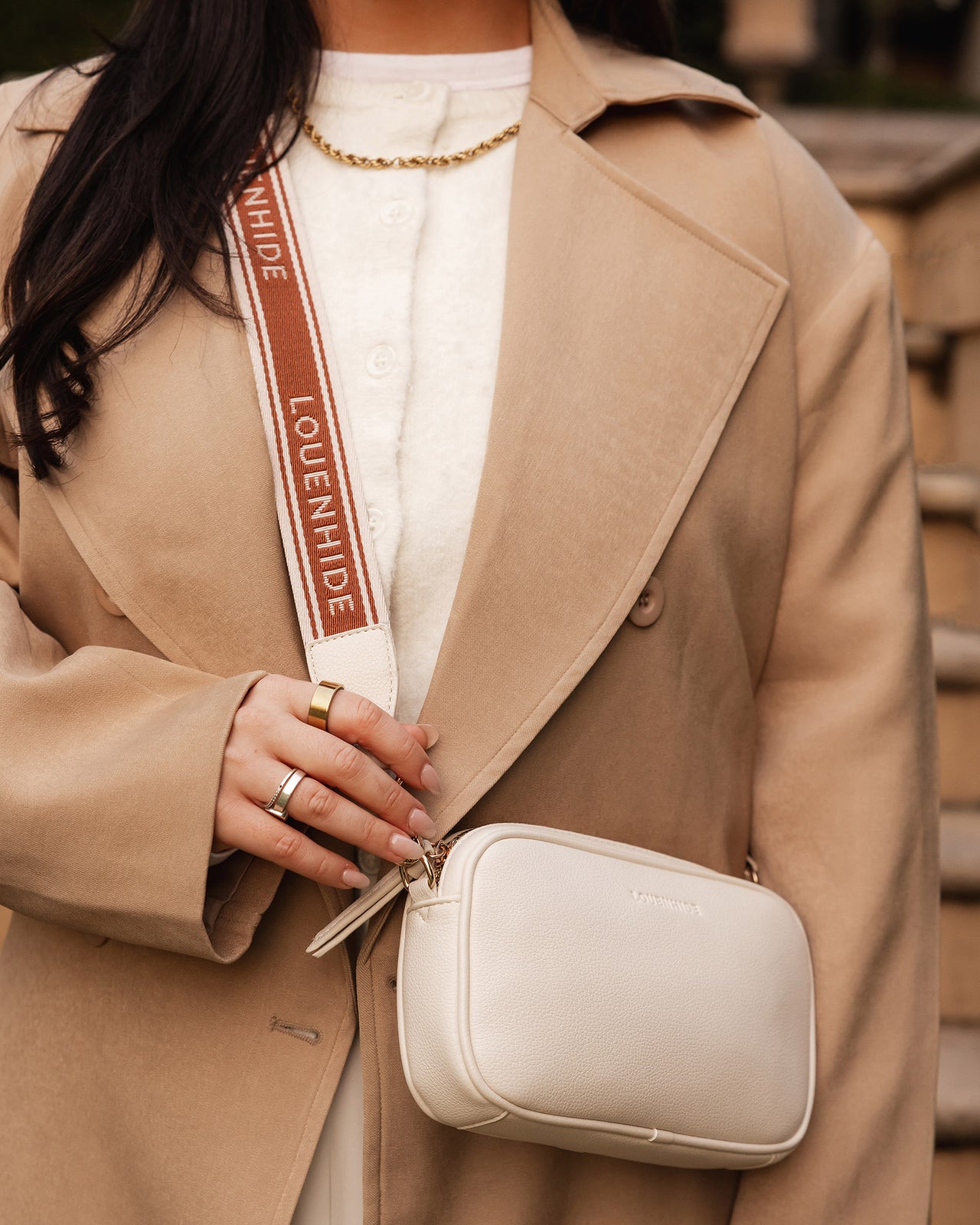 Bianca Cross Body Bag - Vanilla