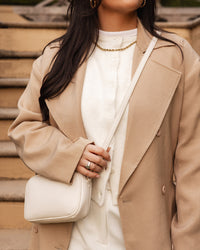 Bianca Cross Body Bag - Vanilla