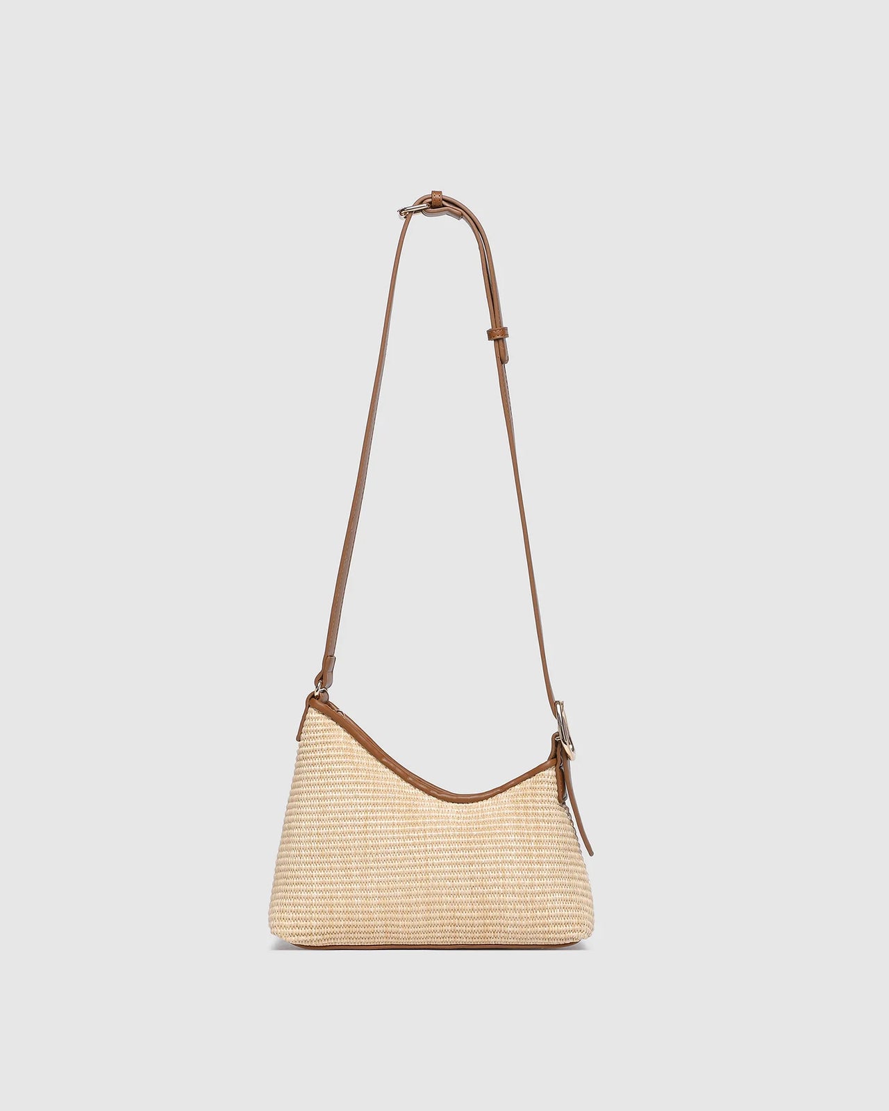 Amelia Shoulder Bag - Raffia / Tan