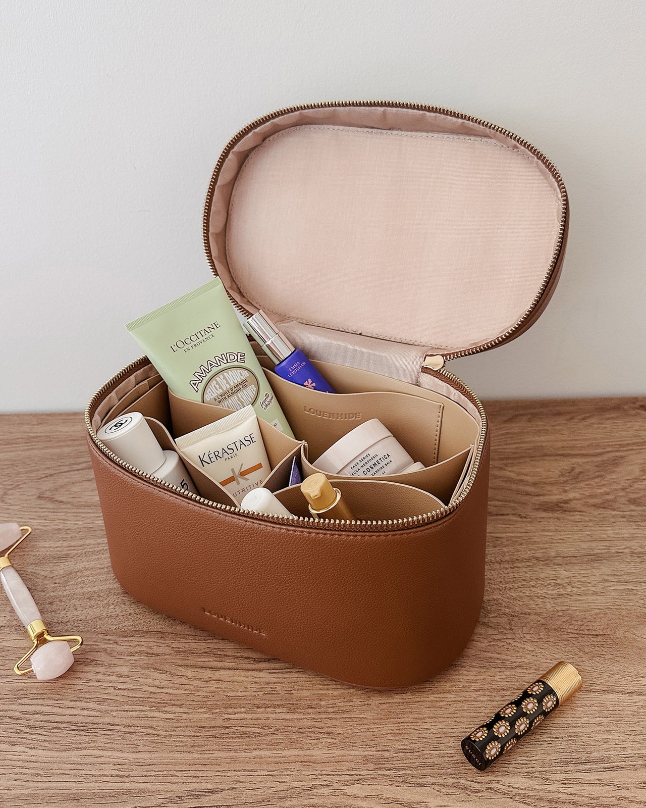 Juliette Vanity Case - Tan