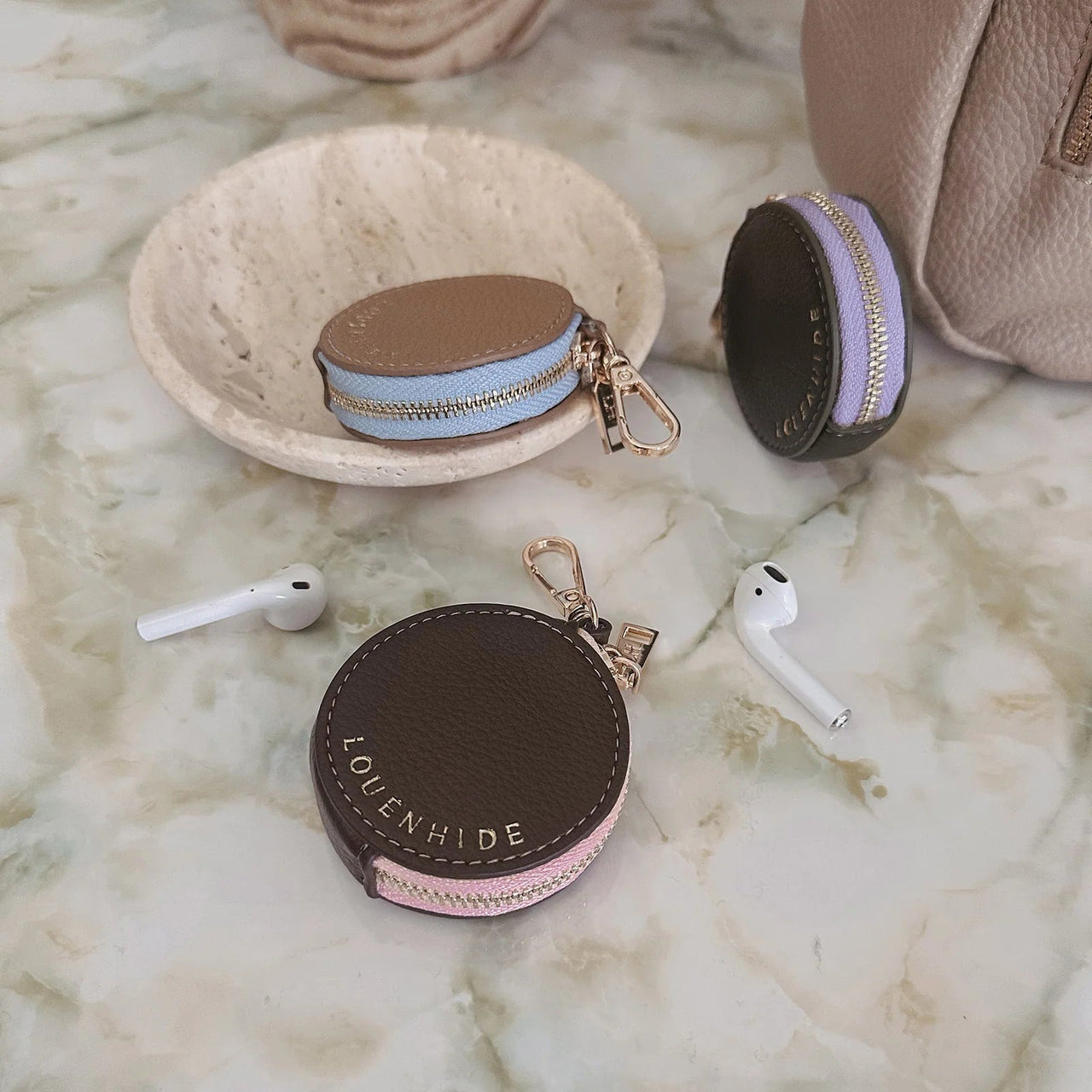 Airlie Bag Charm - Chocolate