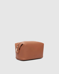 Lucinda Cosmetic Case - Toffee
