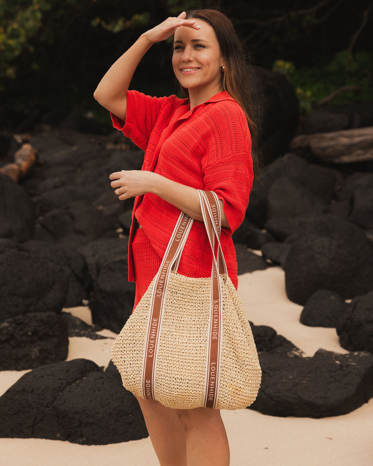 Bali Beach Bag - Natural Tan
