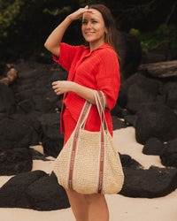 Bali Beach Bag - Natural Tan