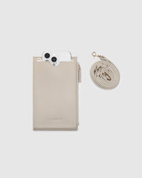 Suki Phone Bag - Almond