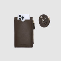 Suki Phone Bag - Chocolate