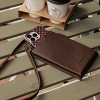 Suki Phone Bag - Chocolate