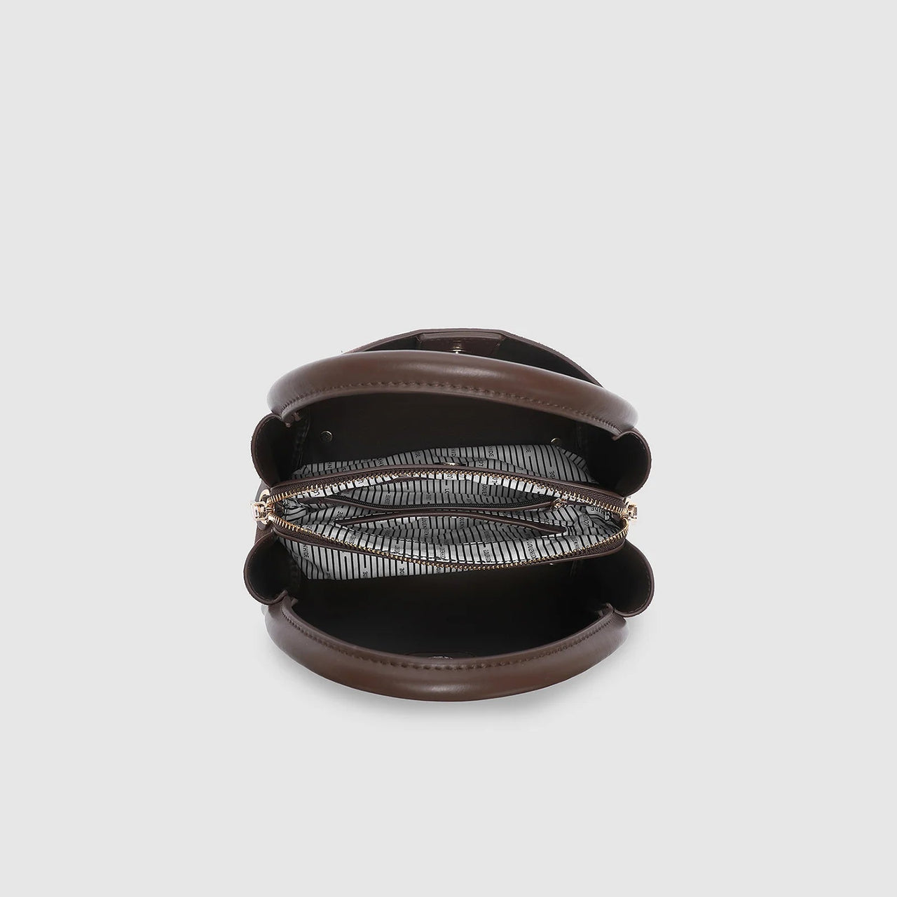 Steffie Suedette Mini Tote Bag - Chocolate