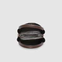 Steffie Suedette Mini Tote Bag - Chocolate