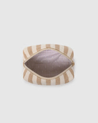 Addi Pouch - Beige Stripe