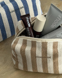 Addi Pouch - Beige Stripe
