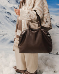 Hampton Tote Bag - Chocolate