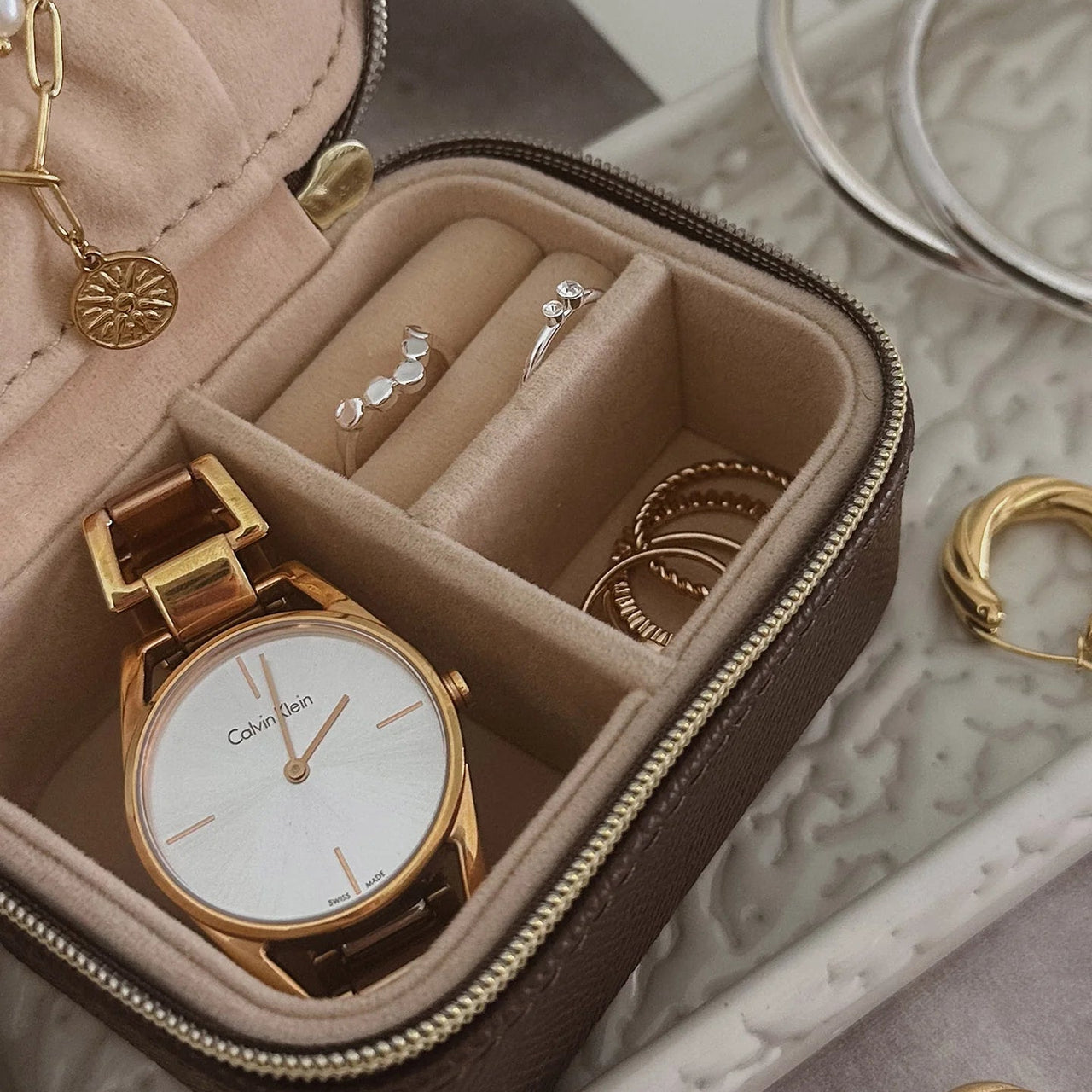 Suzie Jewellery Box - Chocholate