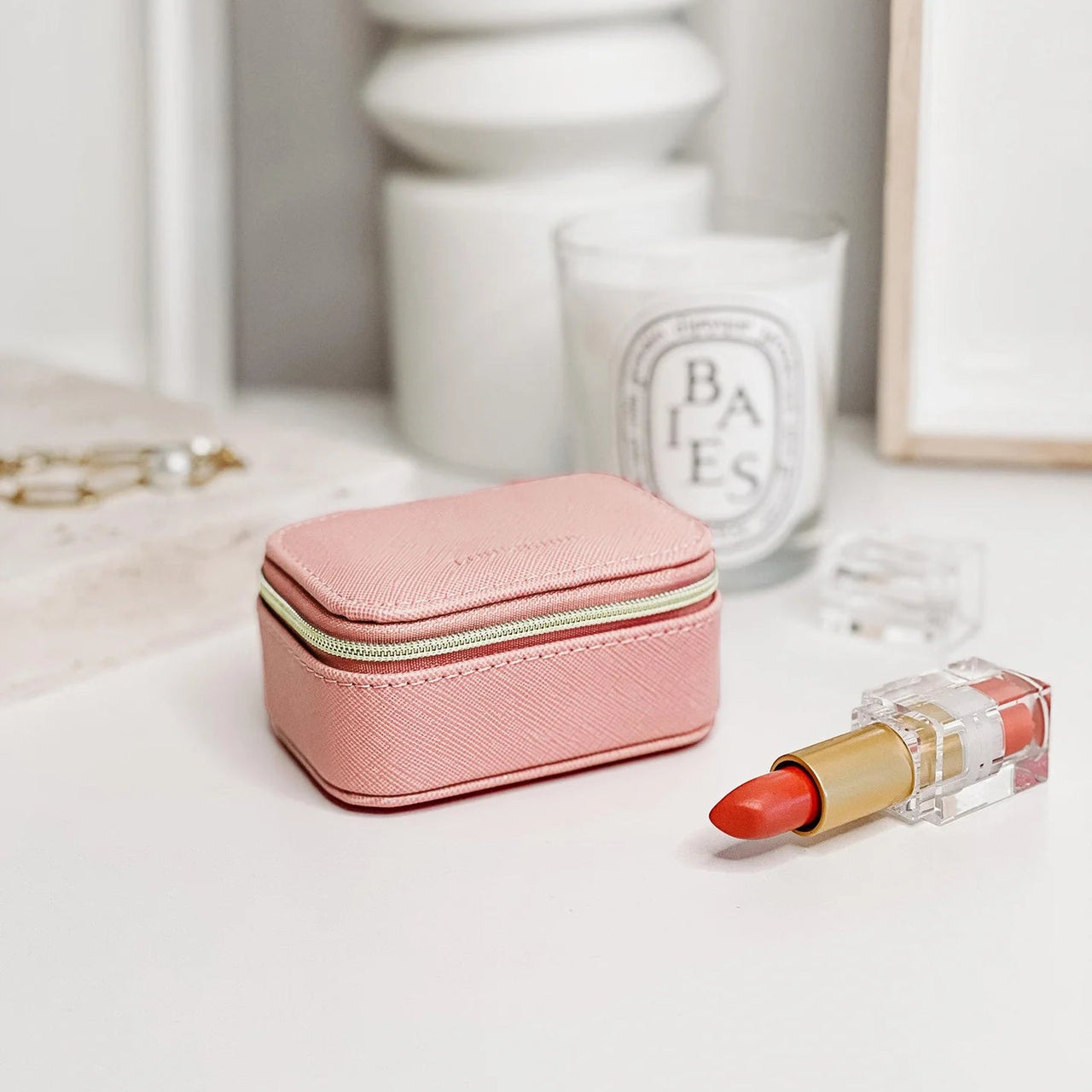 Suzie Jewellery Box - Pink