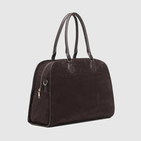 Blaire Tote Bag - Chocolate Suedette