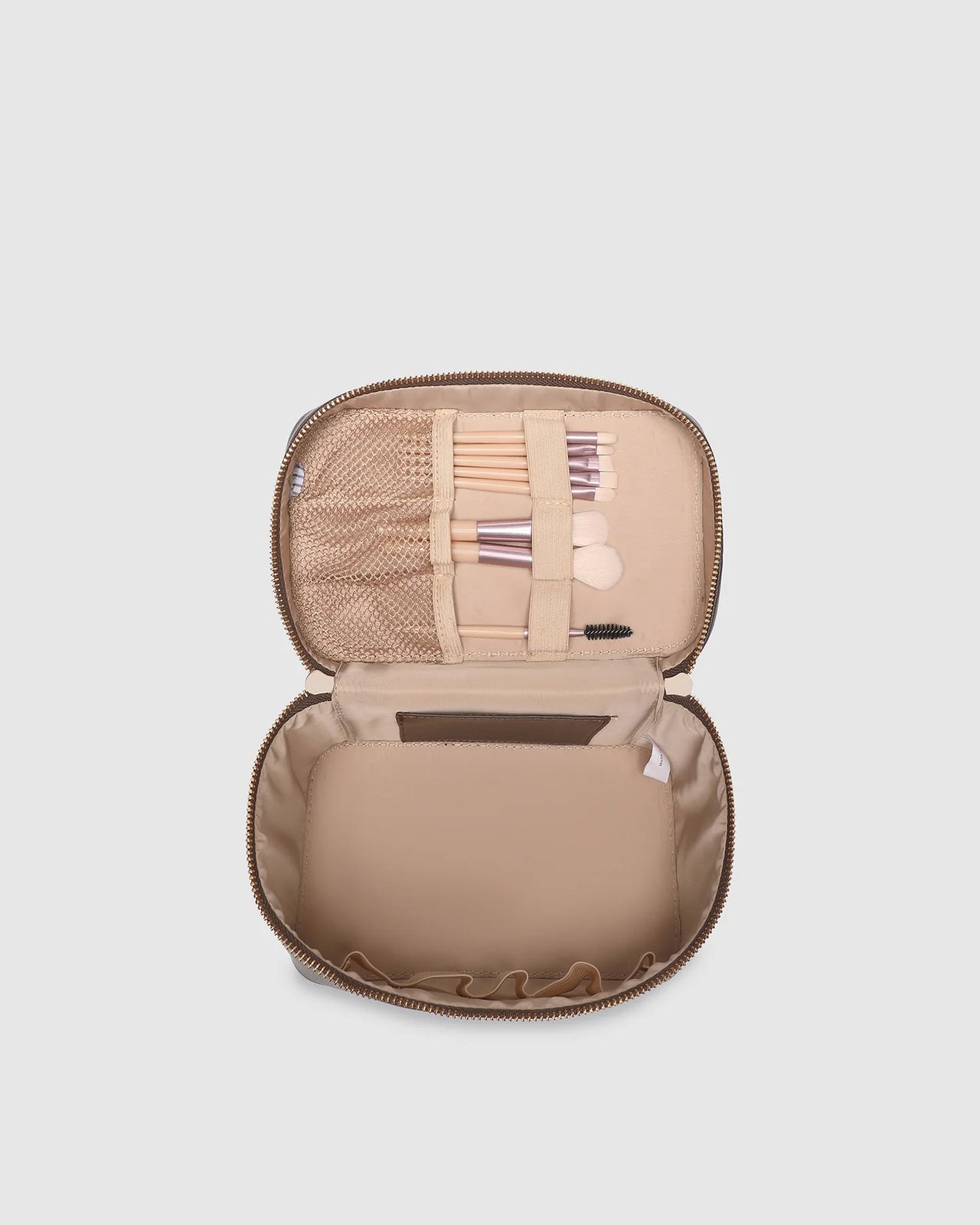 Camden Cosmetic Case - Chocolate
