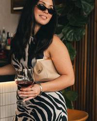 Maya Clutch - Nude