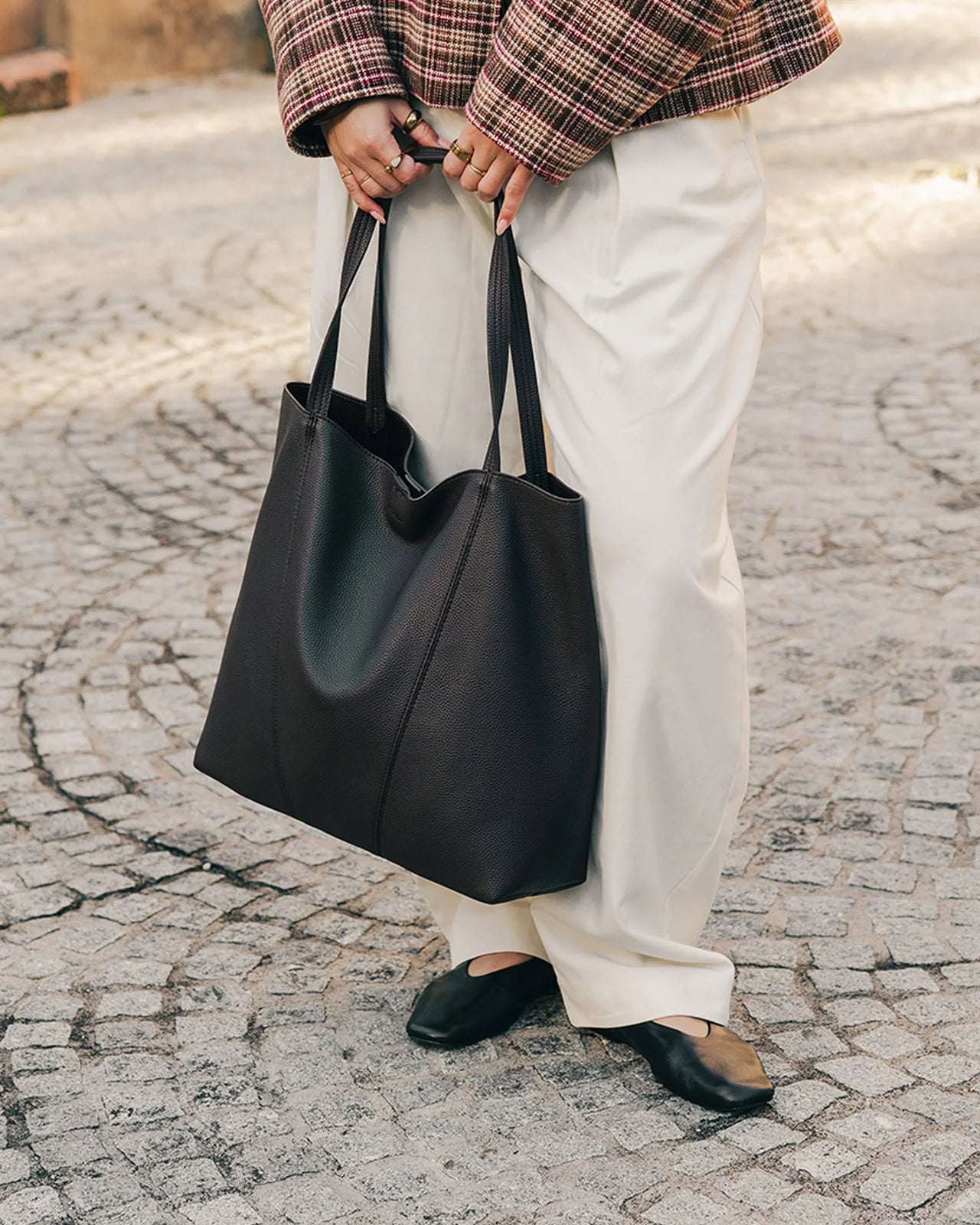 Colby Tote Bag - Black