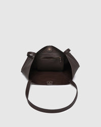 Colby Tote Bag - Chocolate