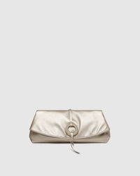 Asha Clutch - Champagne Gold