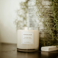 Thumbnail for True Gardenia Floral fragrance 1kg candle with glass vessel and 3 wicks | Bordeaux Candles