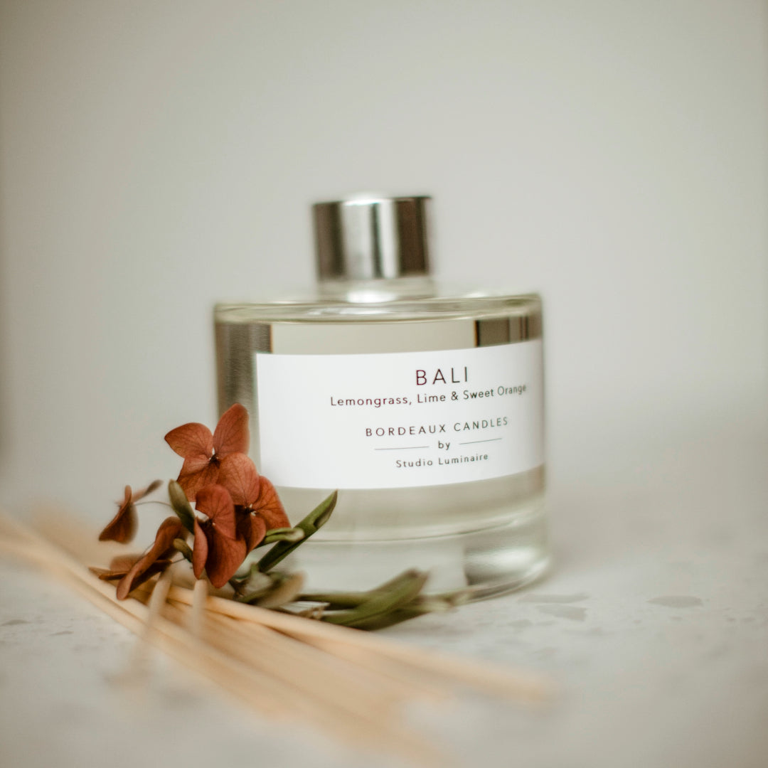 Reed Diffuser - Bali - Lemongrass, Lime & Sweet Orange