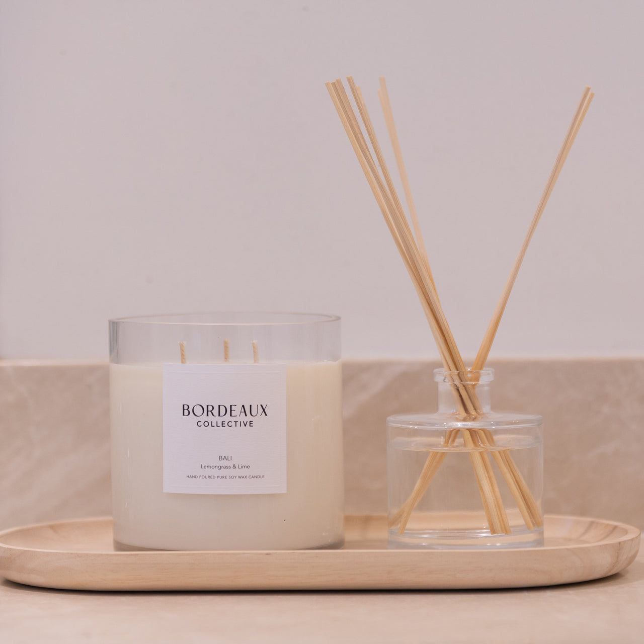 BALI - Lemongrass, Lime & Sweet Orange Small Deluxe Candle