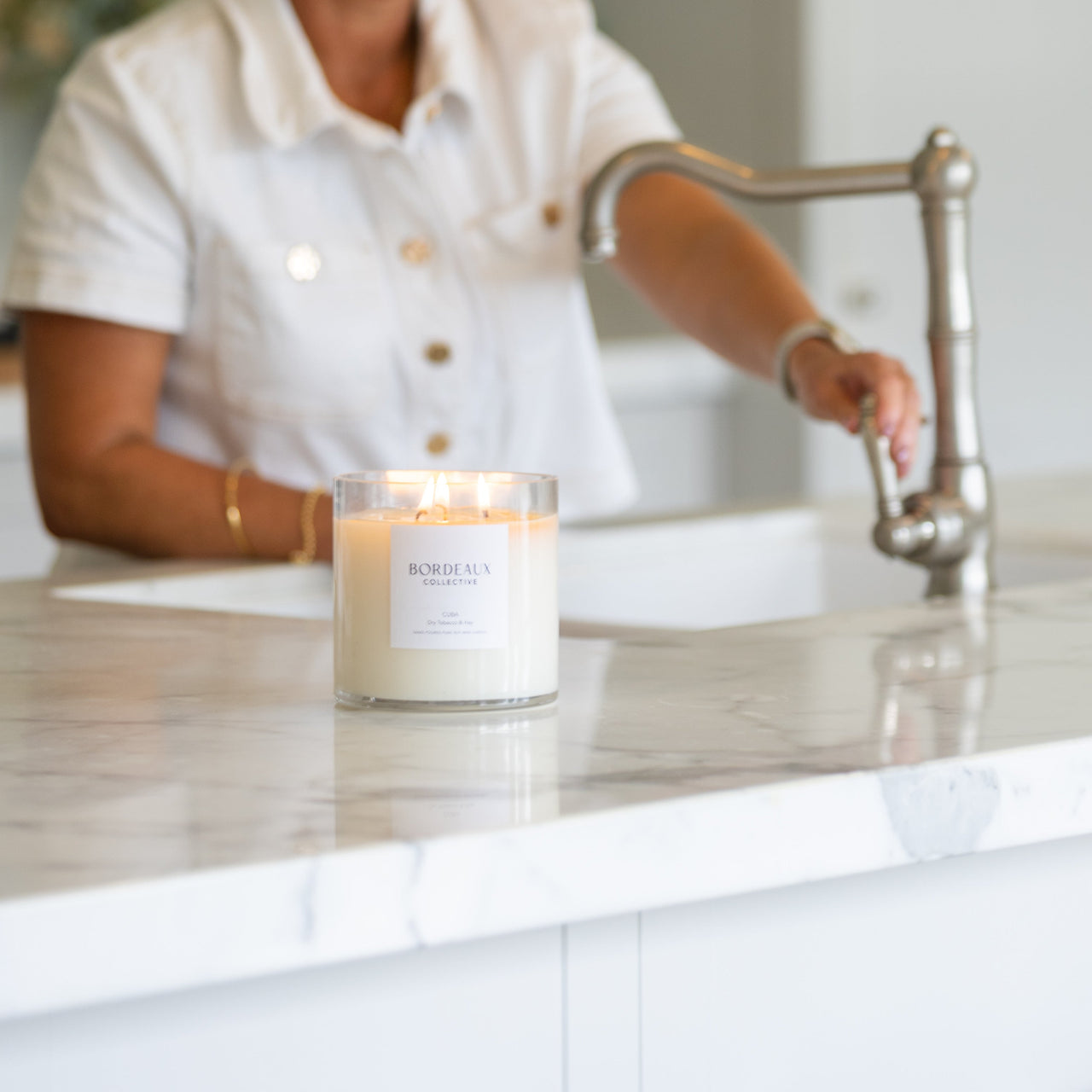 JERSEY - Vanilla Caramel Small Deluxe Candle