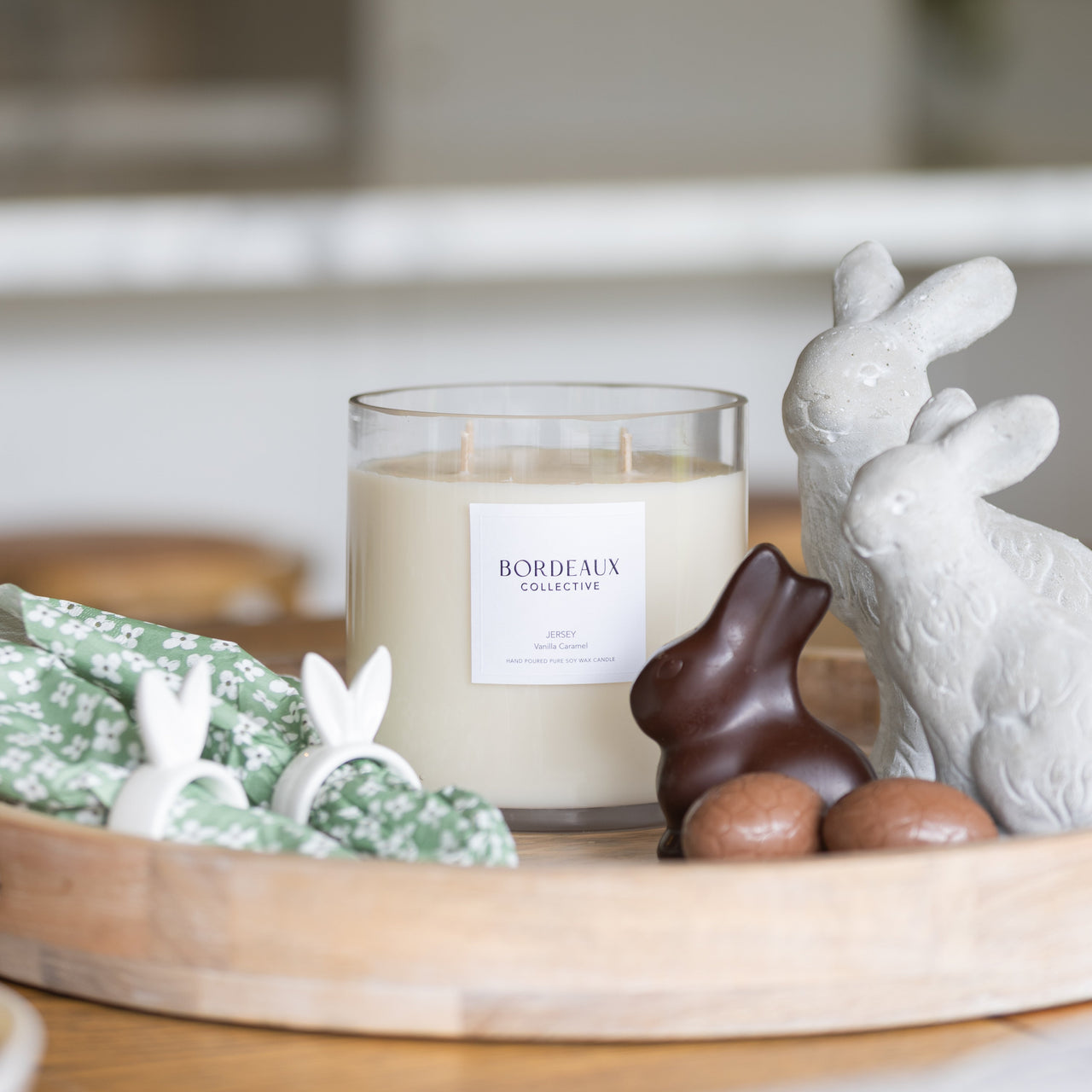 JERSEY - Vanilla Caramel Medium Deluxe Candle