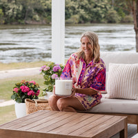 HARVEST - Vintage Leather & Sandalwood Medium Deluxe Candle