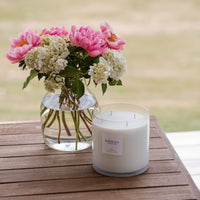 AMITIE - Lychee & Peony Medium Deluxe Candle