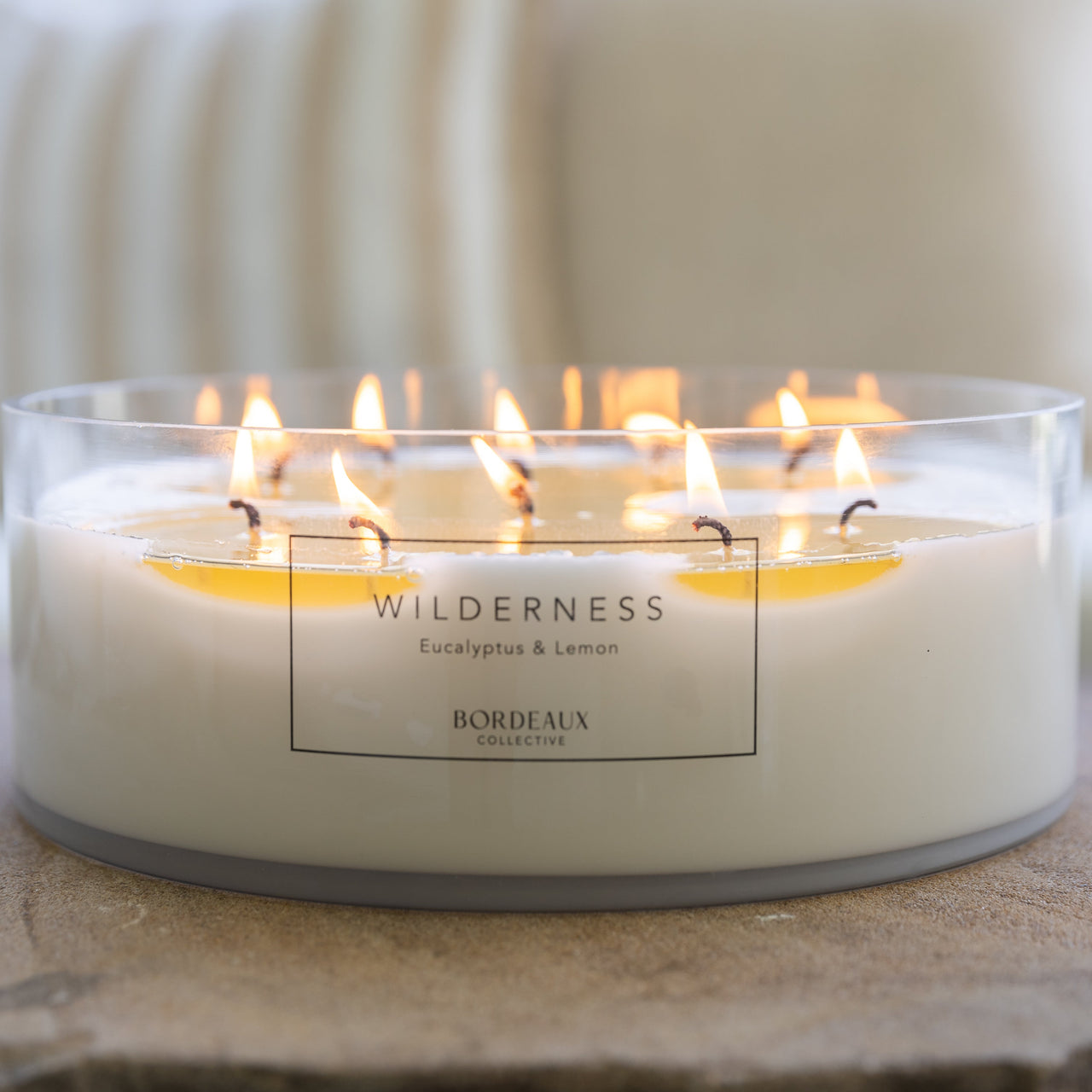 WILDERNESS - Small Outdoor Candle - Eucalyptus & Lemon