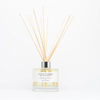 Thumbnail for Lotus Flower  Diffuser with 10 rattan sticks in a cotton drawstring bag | Bordeaux Candles | Bordeaux Collective