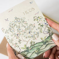 Hugs - Spring Landscape Greeting Card