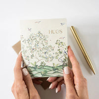 Hugs - Spring Landscape Greeting Card