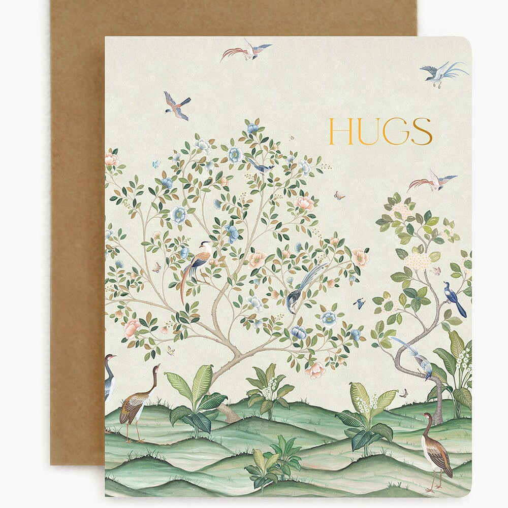 Hugs - Spring Landscape Greeting Card
