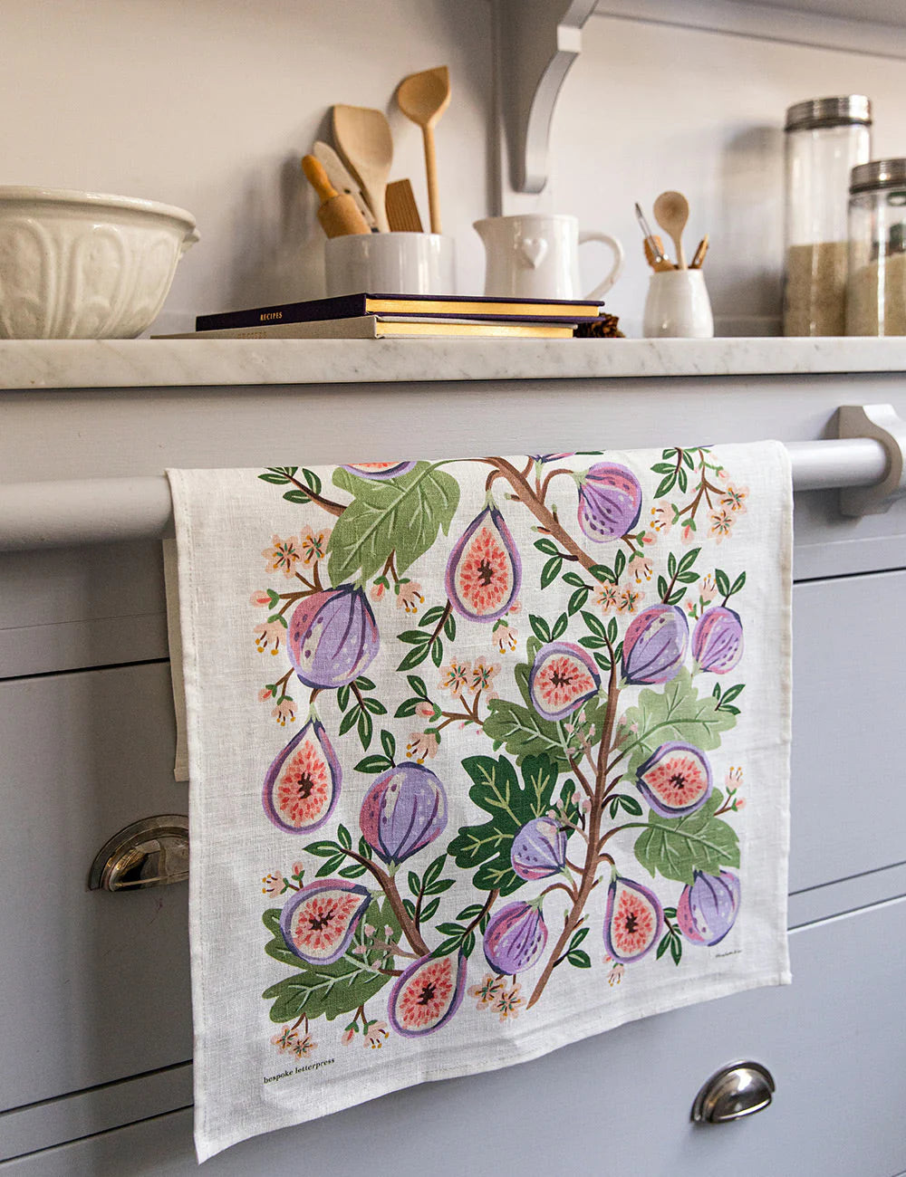 Figs 100% Linen Tea Towel