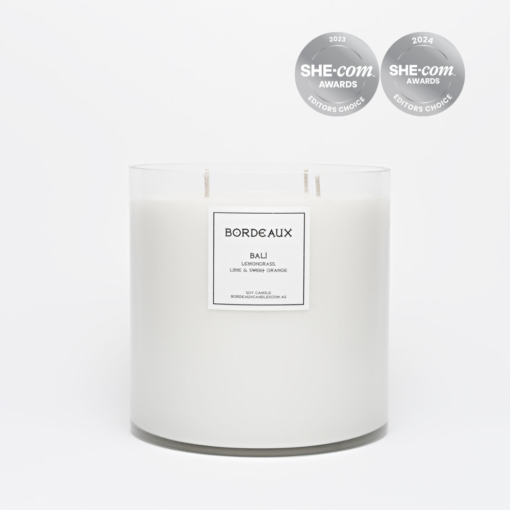 Bali | Lemongrass | Hero Shot | Bordeaux Candles