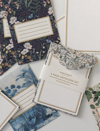 Notecard Set - Ivory Garden 4pk